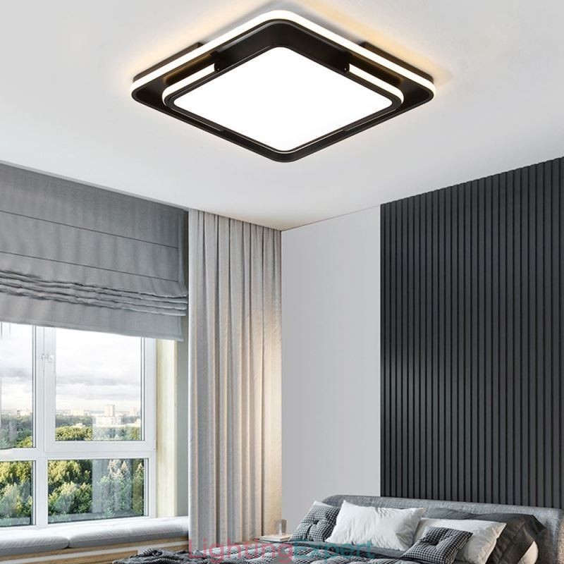 Modern Simple Flush Mount Ceiling Light Square Acrylic Light Fixture