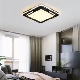 Modern Simple Flush Mount Ceiling Light Square Acrylic Light Fixture