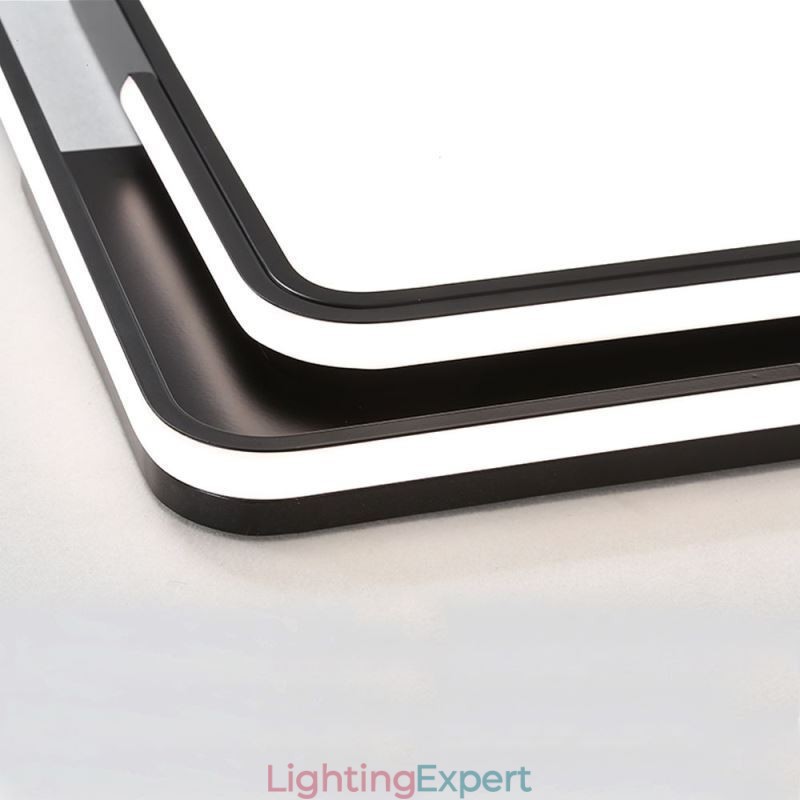 Modern Simple Flush Mount Ceiling Light Square Acrylic Light Fixture
