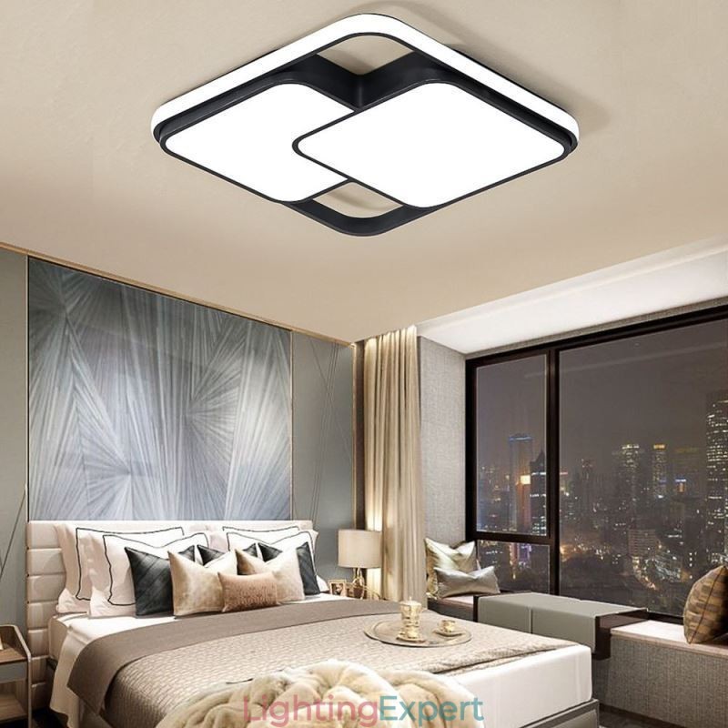 Modern Geometric Flush Mount Ceiling Light Acrylic Decoration Light