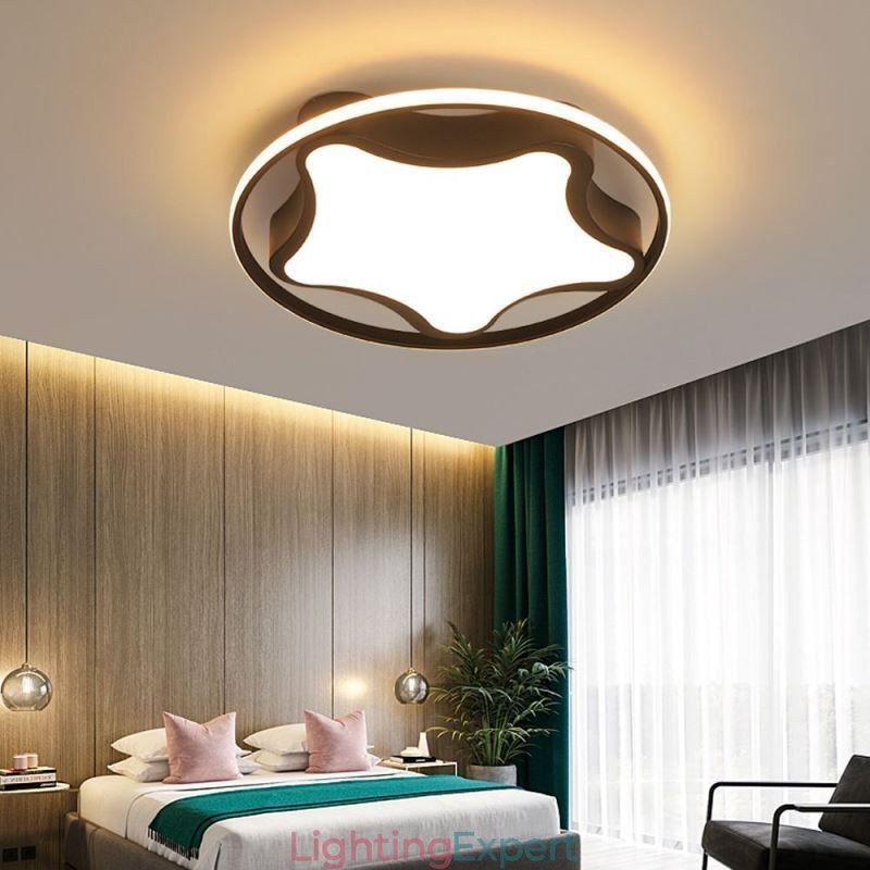 Star Flush Mount Ceiling Light Modern Simple Ceiling Light