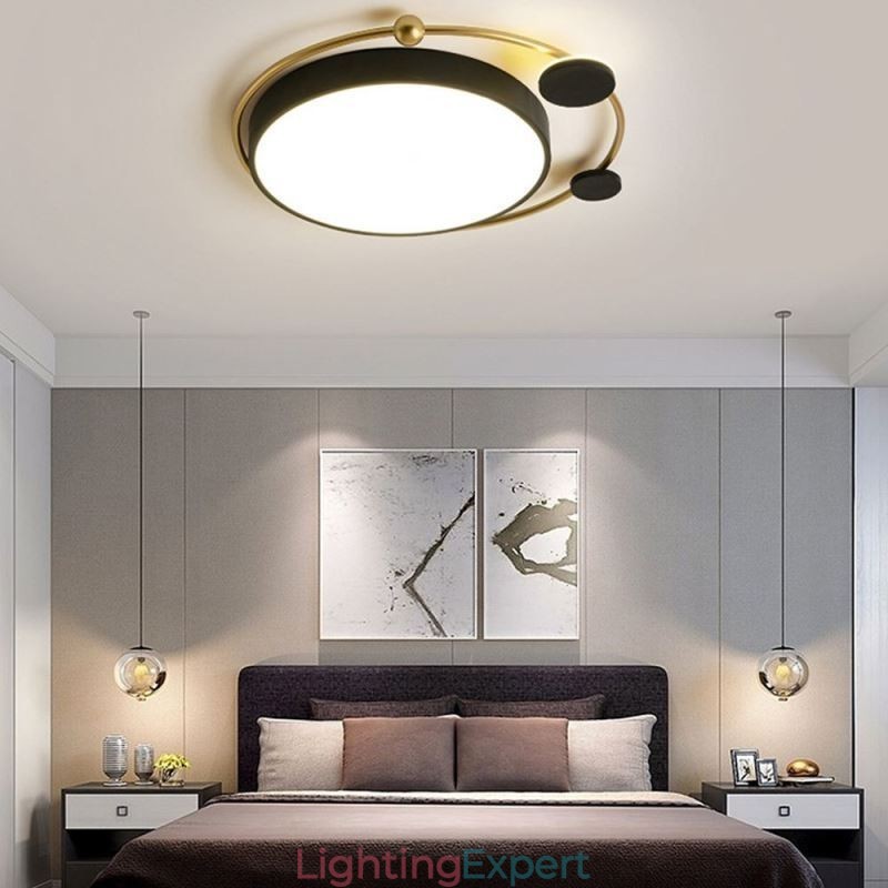 Contemporary Flush Mount Ceiling Light Circle Acrylic Ceiling Light