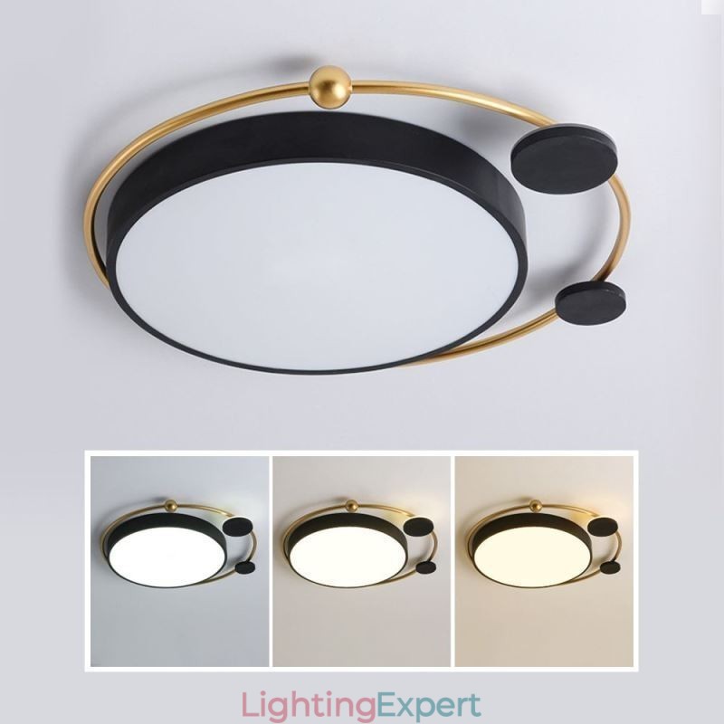Contemporary Flush Mount Ceiling Light Circle Acrylic Ceiling Light