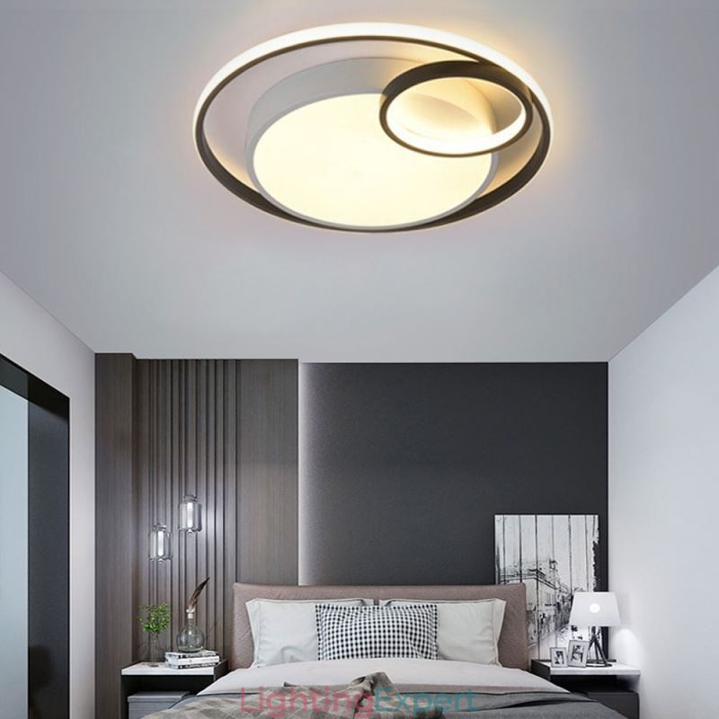 Modern Circular Flush Mount Ceiling Light