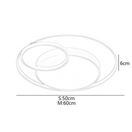 Modern Circular Flush Mount Ceiling Light