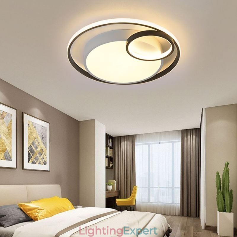 Modern Circular Flush Mount Ceiling Light