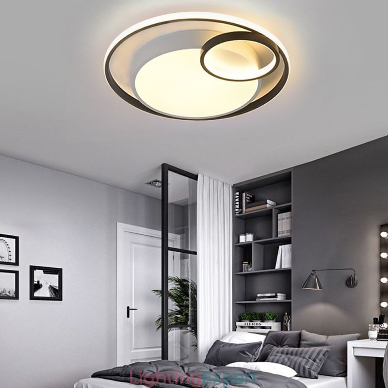 Modern Circular Flush Mount Ceiling Light