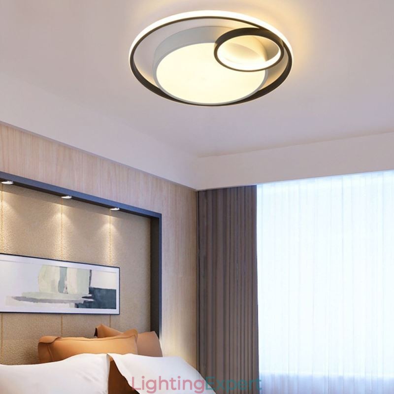 Modern Circular Flush Mount Ceiling Light