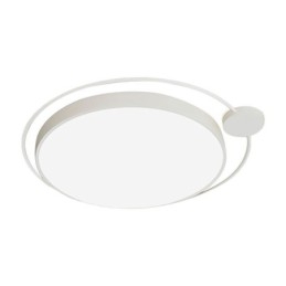 Simple Style Round Flush Mount Light Fixture Acrylic Ceiling Light
