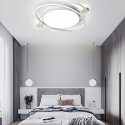 Modern Ceiling Light Planet Flush Mount Ceiling Lamp