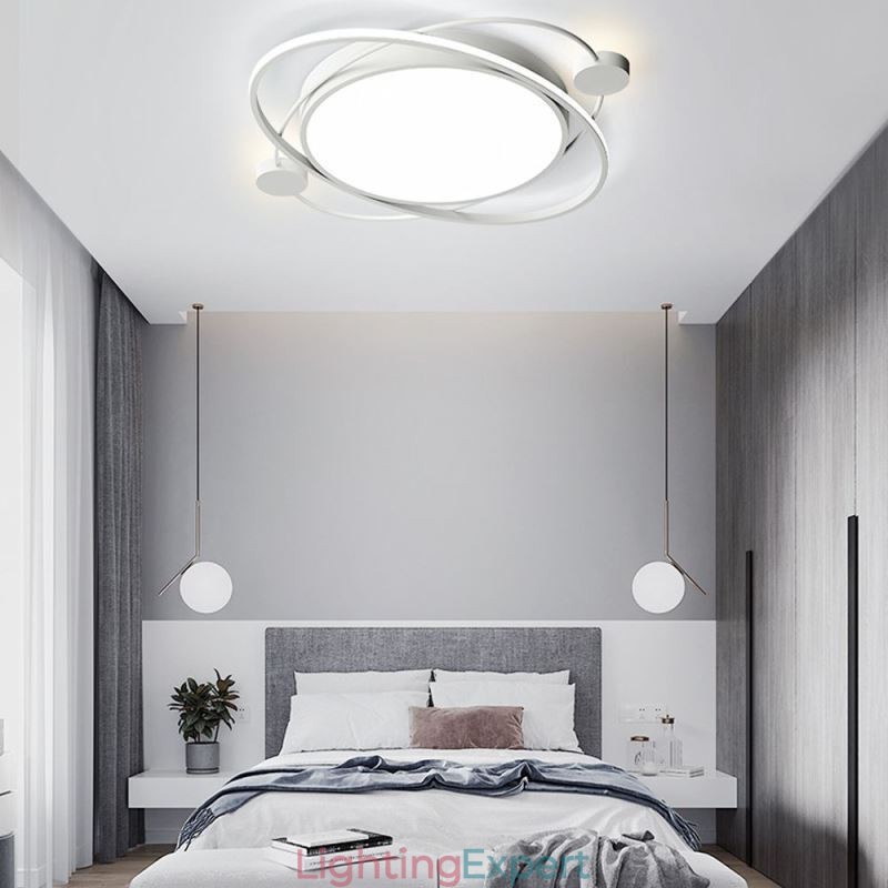 Modern Ceiling Light Planet Flush Mount Ceiling Lamp