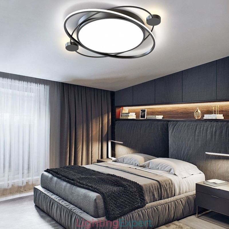 Modern Ceiling Light Planet Flush Mount Ceiling Lamp