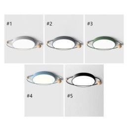 Modern Round Ceiling Light Planet Flush Mount Light Fixture