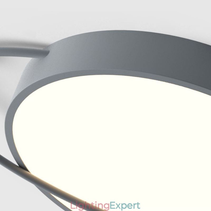 Modern Round Ceiling Light Planet Flush Mount Light Fixture