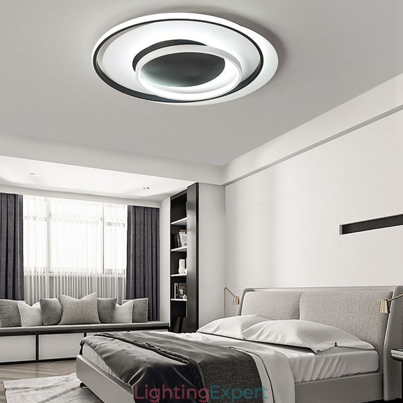 Irregular Round Flush Mount Ceiling Light