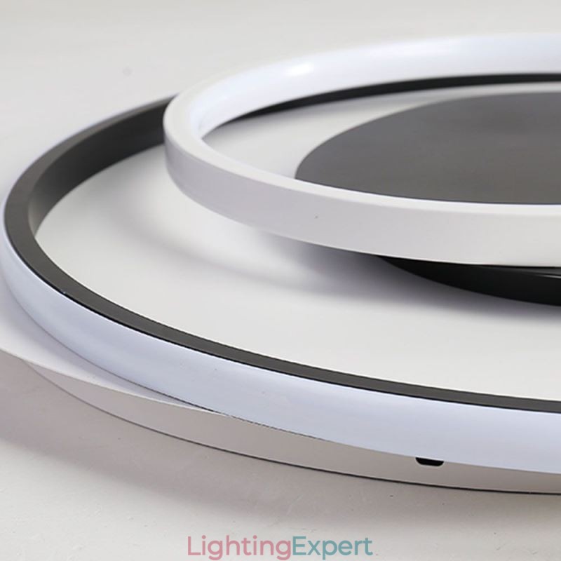 Irregular Round Flush Mount Ceiling Light