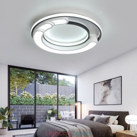 Circular Flush Mount Light Fixture Acrylic Ceiling Light Circular Flush Mount Light Fixture Acrylic Ceiling Light