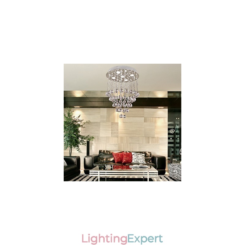 Crystal Chandelier with 5 lightsoque Design (K9 Crystal)