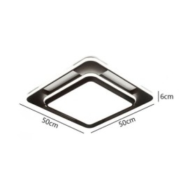 Modern Minimalist Flush Mount Lighting Square Ceiling Light