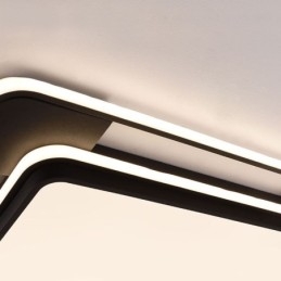 Modern Minimalist Flush Mount Lighting Square Ceiling Light