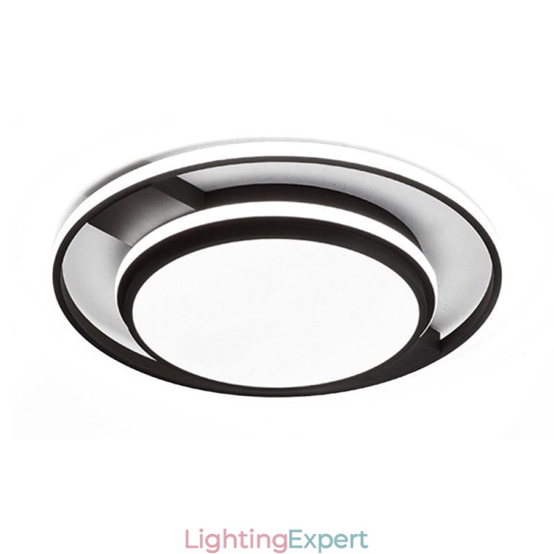 Modern Minimalist Flush Mount Light Fixture Round Ceiling Light