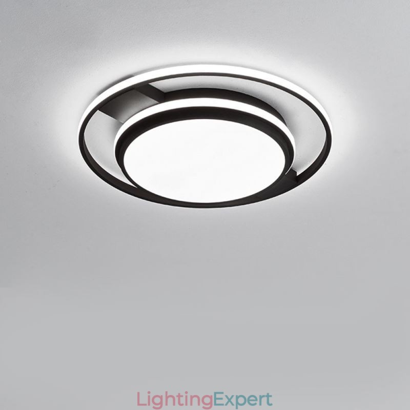 Modern Minimalist Flush Mount Light Fixture Round Ceiling Light
