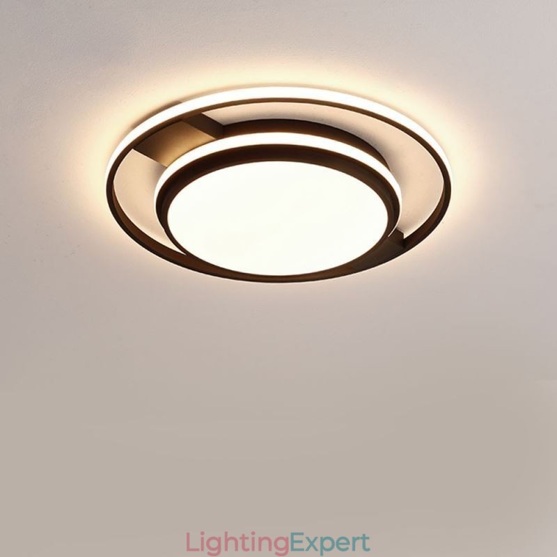 Modern Minimalist Flush Mount Light Fixture Round Ceiling Light