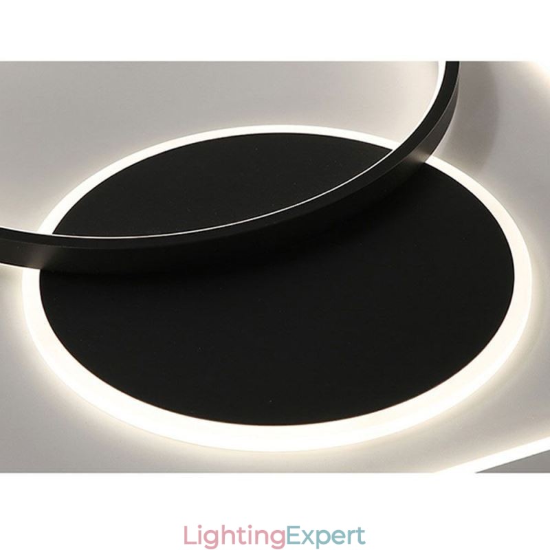 Modern Minimalist Ceiling Lamp Round and Square Flush Mount Light Fixture