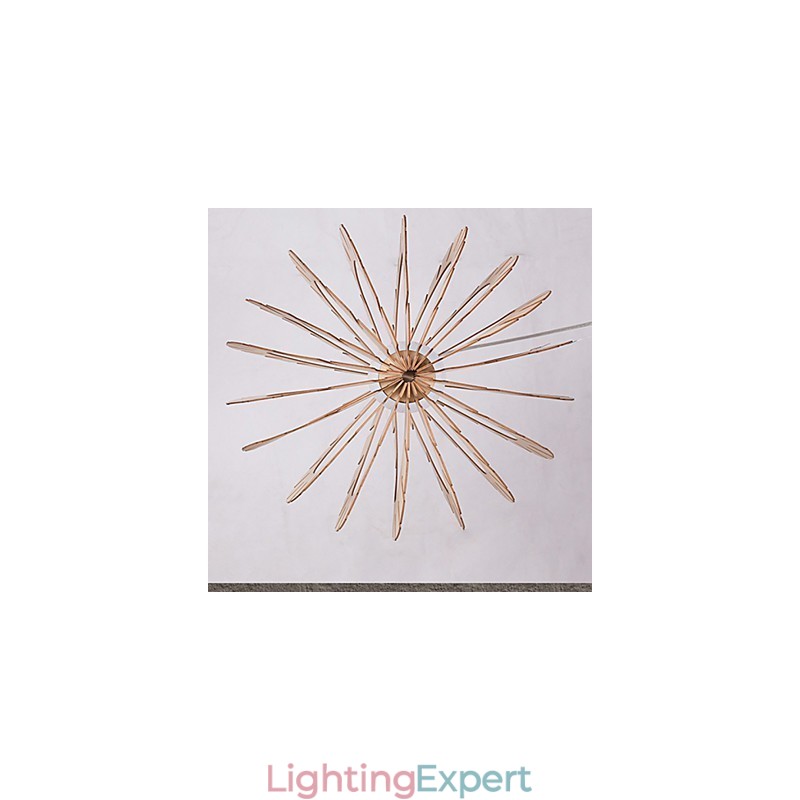 Vintage Others Wood Chandelier