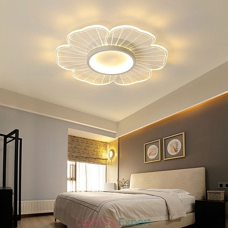 Minimalist Petal Flush Mount Ceiling Light Creative Decoration Lighting