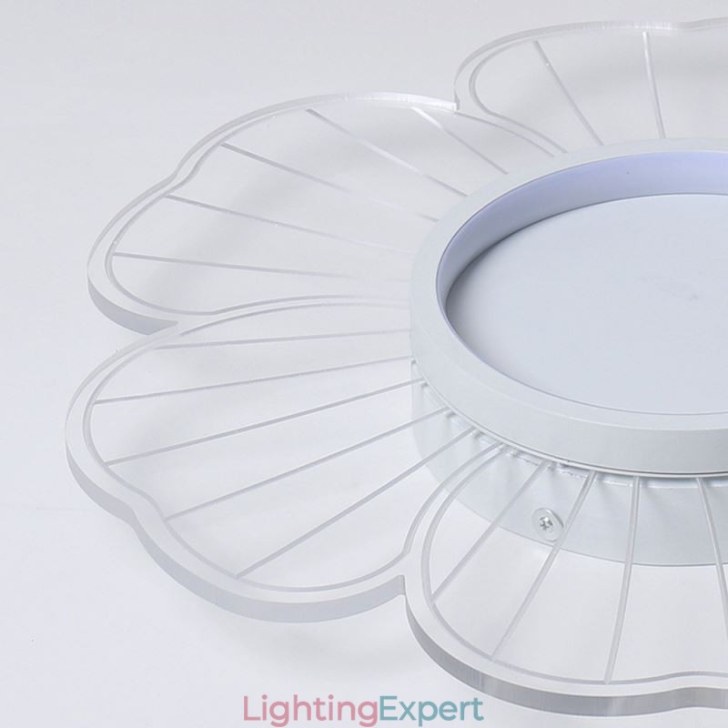 Minimalist Petal Flush Mount Ceiling Light Creative Decoration Lighting