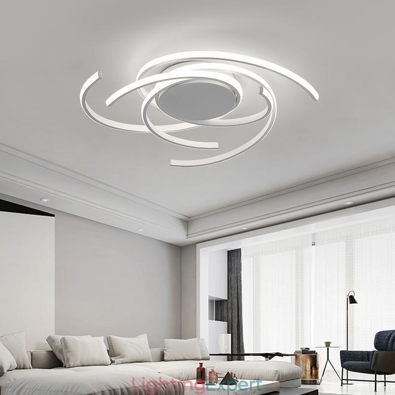 Modern Acrylic Flush Mount Ceiling Light Creative Decoration Lighting