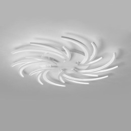 Modern Windmill Flush Mount Ceiling Light Irregular Decoration Lighting