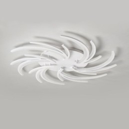 Modern Windmill Flush Mount Ceiling Light Irregular Decoration Lighting