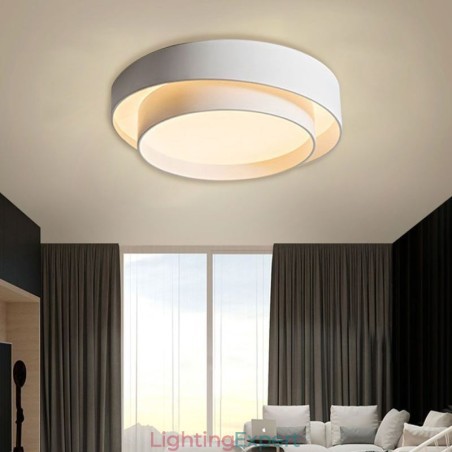 Contemporary Flush Mount Circular Ceiling Light Contemporary Flush Mount Circular Ceiling Light
