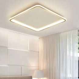 Modern Minimalist Flush Mount Ultra Thin Flush Mount Ceiling Light