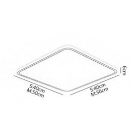 Modern Minimalist Flush Mount Ultra Thin Flush Mount Ceiling Light