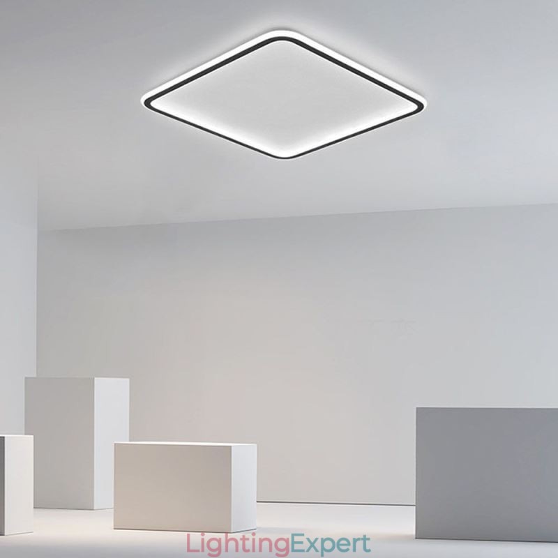 Modern Minimalist Flush Mount Ultra Thin Flush Mount Ceiling Light