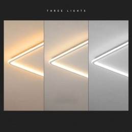 Modern Minimalist Flush Mount Ultra Thin Flush Mount Ceiling Light