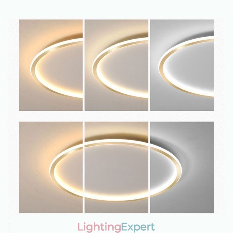 Flush Mount Minimalist Circular Ceiling Light