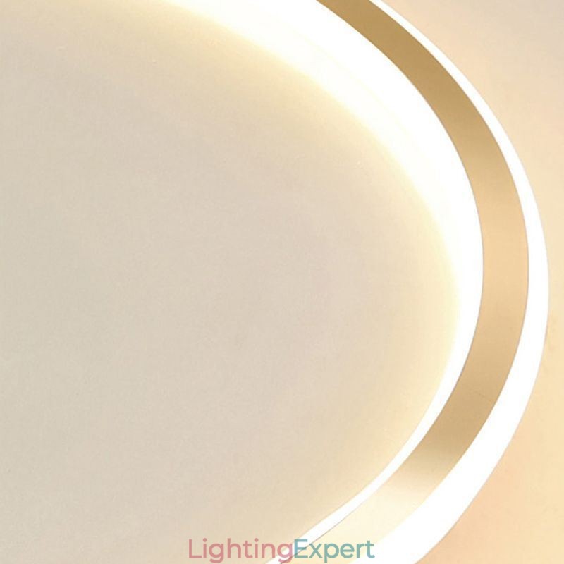 Flush Mount Minimalist Circular Ceiling Light