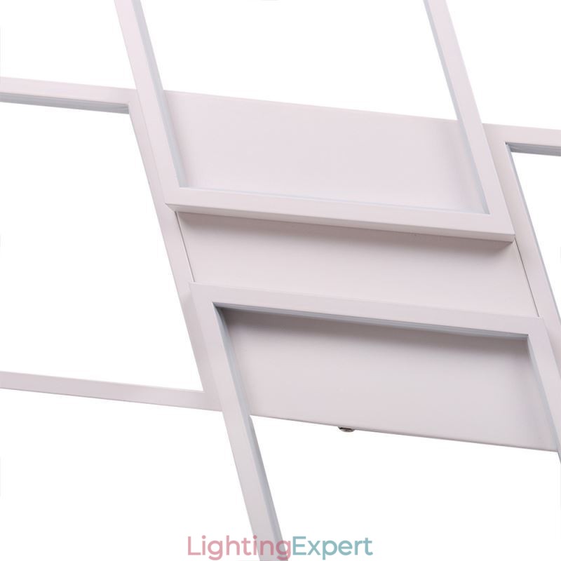 X Shaped Flush Mount Minimalist Acrylic Ceiling Light