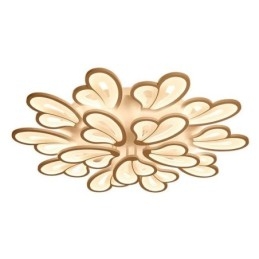 Modern Simple Flush Mount Acrylic Petal Shape Ceiling Light