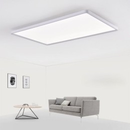 Nordic Panel Light Flush Mount Super Thin Lamp White Ceiling Light