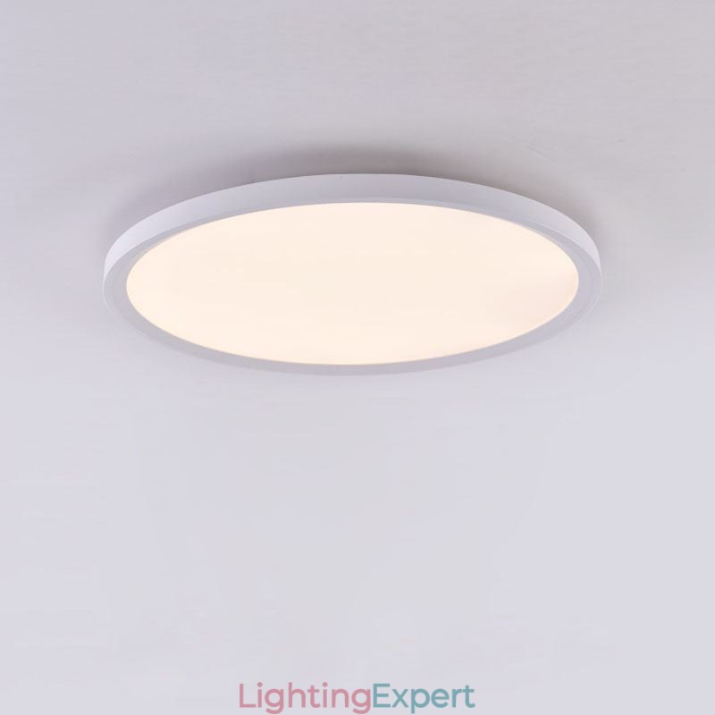 Nordic Round Flush Mount Super Thin Ceiling Light Aluminum Roung Lamp Lighting