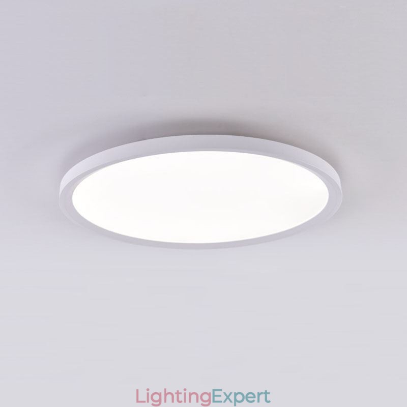 Nordic Round Flush Mount Super Thin Ceiling Light Aluminum Roung Lamp Lighting