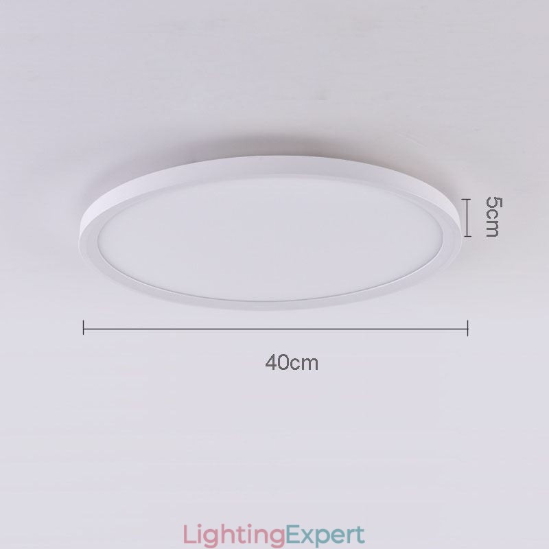 Nordic Round Flush Mount Super Thin Ceiling Light Aluminum Roung Lamp Lighting