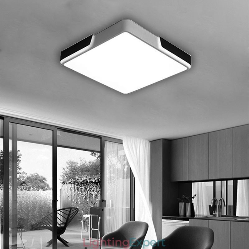 Modern Simple Flush Mount Circular Ceiling Light