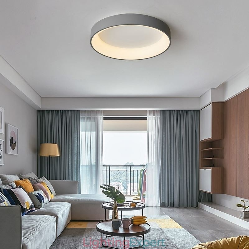 Flush Mount Modern Round Ceiling Light Energy Saving Lamp