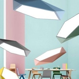 Modern Flush Mount Diamond Design Ceiling Light Ultra Thin Home Lighting Light